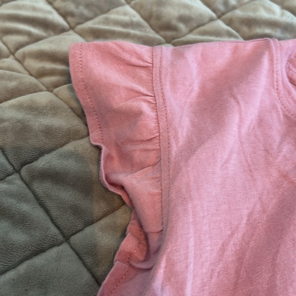 Pink Ruffled Women’s Top - Picture 3 of 3